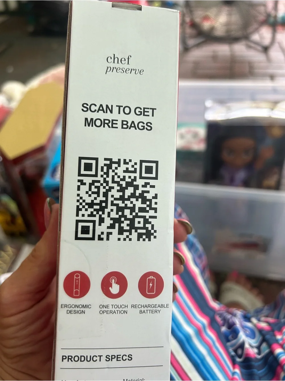 Chef preserve vacuum sealer